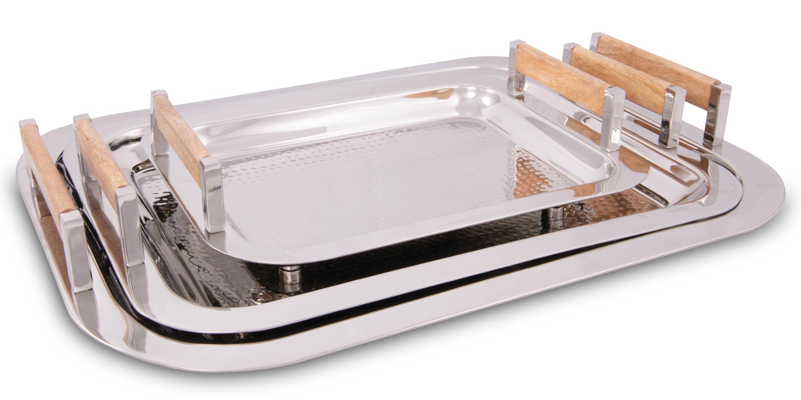 Amazon.com: Decorative Silver Tray by Objet D'Art, Verona Beaufort